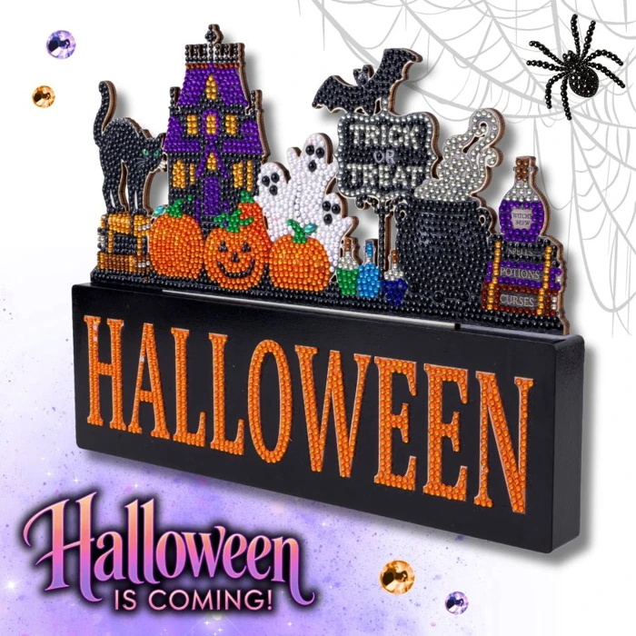 Halloween Crystal Art Decoration Kit